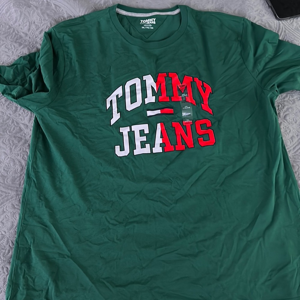 Green T shirt Tommy Jeans/Hilfiger - XXL